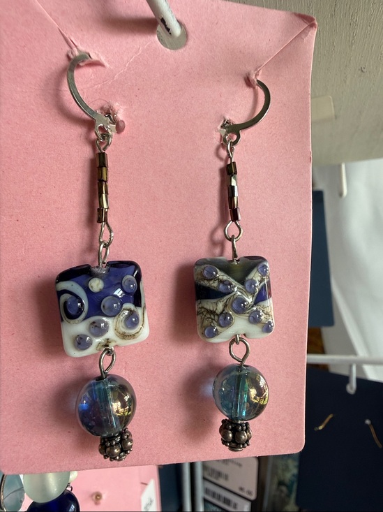 Jewelry - Lamp Glass Earrings BOGO